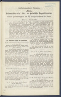 Gesamt&uuml;berblick &uuml;ber die Polnische Tagesliteratur 1916.09.05 R.25 Nr35