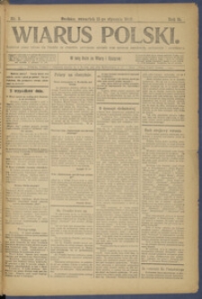 Wiarus Polski. 1905.01.12 R.15 Nr9