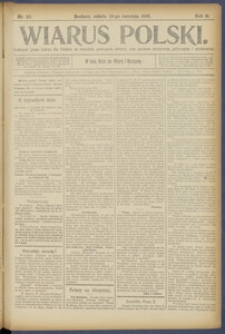 Wiarus Polski. 1905.04.29 R.15 Nr97