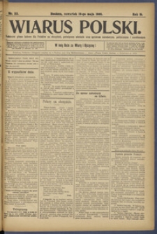 Wiarus Polski. 1905.05.18 R.15 Nr113