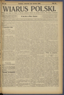 Wiarus Polski. 1905.06.01 R.15 Nr125
