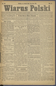 Wiarus Polski. 1911.07.04 R.21 Nr149 + dodatek