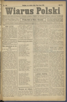 Wiarus Polski. 1911.07.15 R.21 Nr159 + dodatek