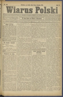 Wiarus Polski. 1911.08.16 R.21 Nr186