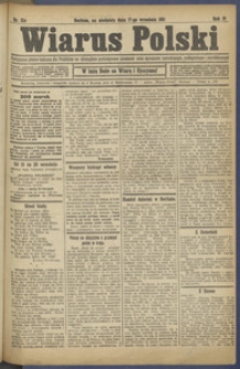 Wiarus Polski. 1911.09.17 R.21 Nr214 + dodatek