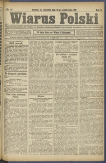 Wiarus Polski. 1911.10.19 R.21 Nr241 + dodatek