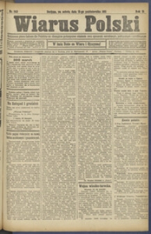 Wiarus Polski. 1911.10.21 R.21 Nr243 + dodatek