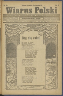 Wiarus Polski. 1911.12.23 R.21 Nr295 + dodatek