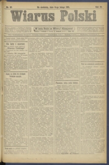 Wiarus Polski. 1915.02.14 R.25 Nr37