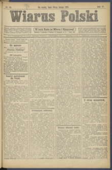 Wiarus Polski. 1915.02.24 R.25 Nr45
