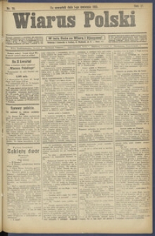 Wiarus Polski. 1915.04.01 R.25 Nr76