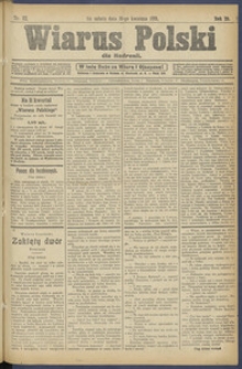 Wiarus Polski. 1915.04.10 R.25 Nr82