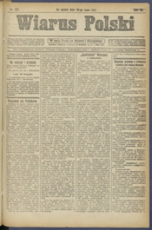 Wiarus Polski. 1915.07.23 R.25 Nr167