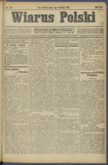 Wiarus Polski. 1915.08.03 R.25 Nr176