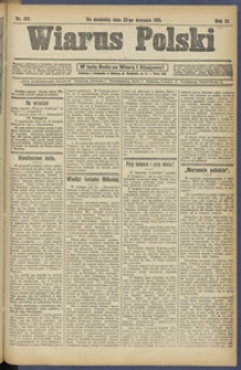 Wiarus Polski. 1915.08.22 R.25 Nr193