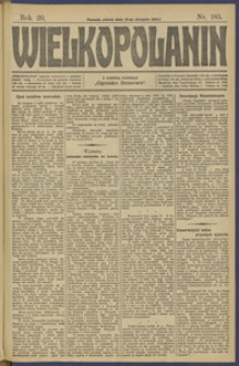 Wielkopolanin 1911.08.12 R.29 Nr183