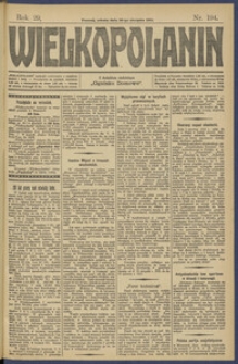 Wielkopolanin 1911.08.26 R.29 Nr194