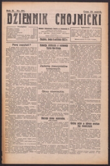 Dziennik Chojnicki : codzienne pismo polsko-katolickie połączone z Orędownikiem Powiatowym Starostwa Chojnickiego 1922.09.06 R.2 Nr201