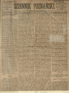 Dziennik Poznański 1867.01.01 R.9 nr1