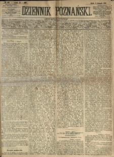 Dziennik Poznański 1867.11.06 R.9 nr255