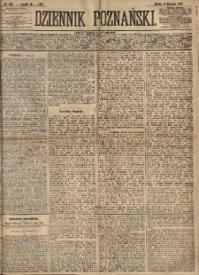Dziennik Poznański 1867.11.09 R.9 nr258