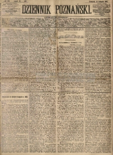 Dziennik Poznański 1867.11.14 R.9 nr262