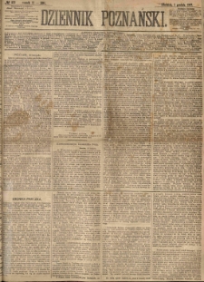 Dziennik Poznański 1867.12.01 R.9 nr277