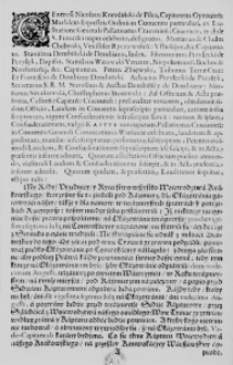 [Laudum Wojew&oacute;dztwa Krakowskiego, 31 lipca 1632]