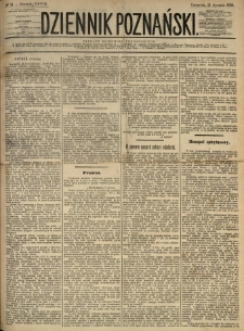 Dziennik Poznański 1886.01.21 R.28 nr16