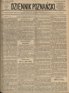 Dziennik Poznański 1886.01.22 R.28 nr17