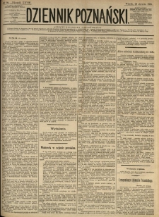 Dziennik Poznański 1886.01.26 R.28 nr20