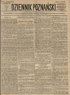 Dziennik Poznański 1886.05.14 R.28 nr109
