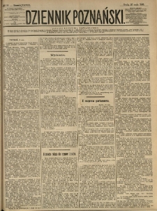 Dziennik Poznański 1886.05.26 R.28 nr119