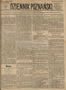 Dziennik Poznański 1886.08.24 R.28 nr192