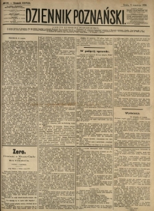 Dziennik Poznański 1886.09.01 R.28 nr199