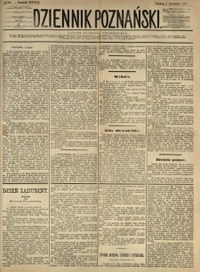 Dziennik Poznański 1886.11.06 R.28 nr254