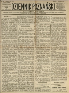 Dziennik Poznański 1886.11.09 R.28 nr256