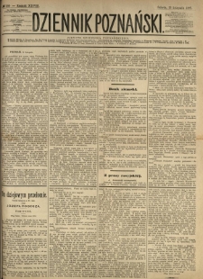 Dziennik Poznański 1886.11.13 R.28 nr260