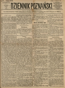 Dziennik Poznański 1886.11.17 R.28 nr263