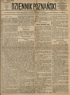 Dziennik Poznański 1886.11.17 R.28 nr263