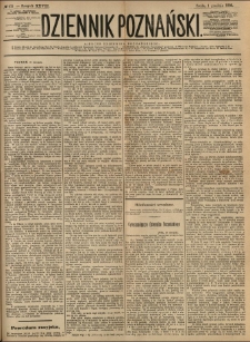 Dziennik Poznański 1886.12.01 R.28 nr275