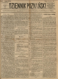 Dziennik Poznański 1886.12.14 R.28 nr285