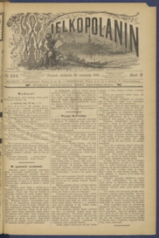 Wielkopolanin 1885.09.20 R.3 Nr214