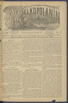 Wielkopolanin 1885.09.26 R.3 Nr219