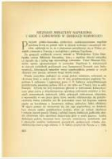 Nieznane miniatury Napoleona i szkic z Longwood w zbiorach kórnickich. Pamiętnik Biblioteki Kórnickiej Z. 3.