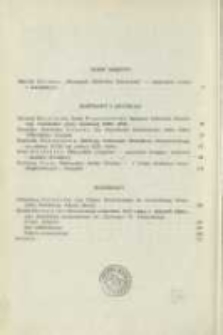 Treść zeszytu 13. Pamiętnik Biblioteki Kórnickiej Z. 13.