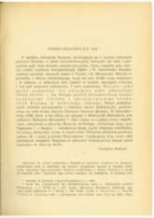 Wiersz Hozjusza z r. 1528. Pamiętnik Biblioteki K&oacute;rnickiej Z. 5.