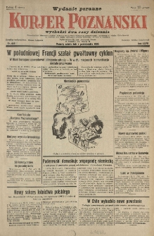Kurier Poznański 1932.10.01 R.27 nr449