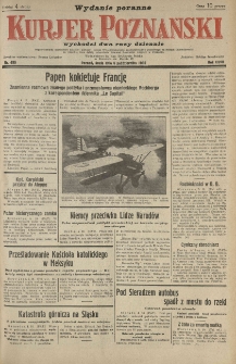 Kurier Poznański 1932.10.05 R.27 nr455