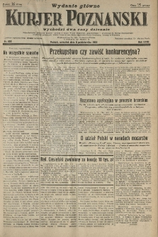 Kurier Poznański 1932.10.06 R.27 nr456